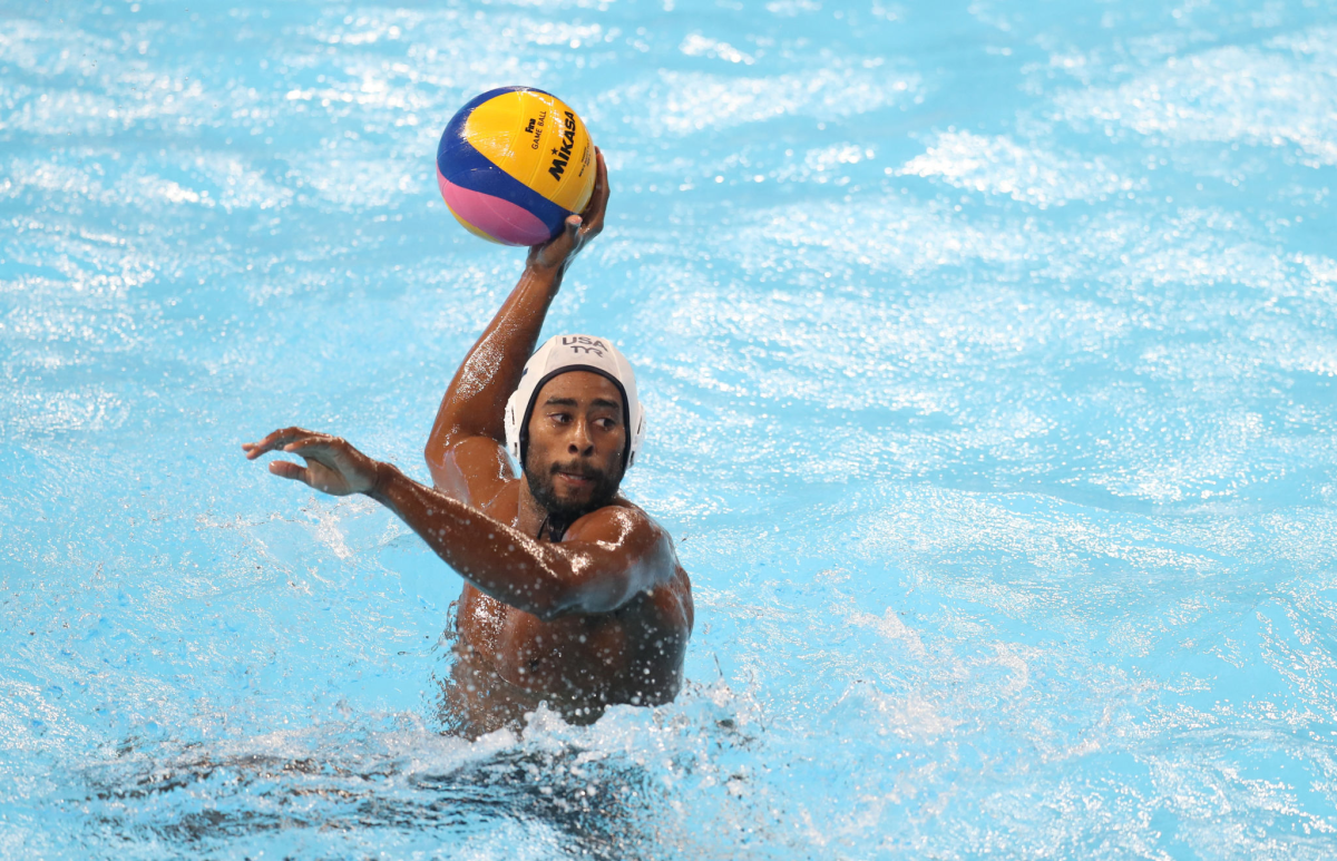 Max Irving plays water polo.