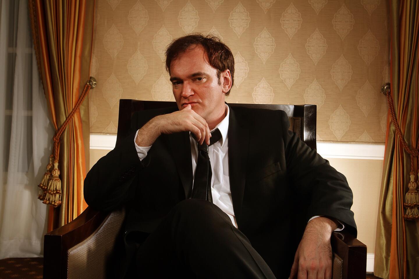 Quentin Tarantino, director of 'Django Unchained'