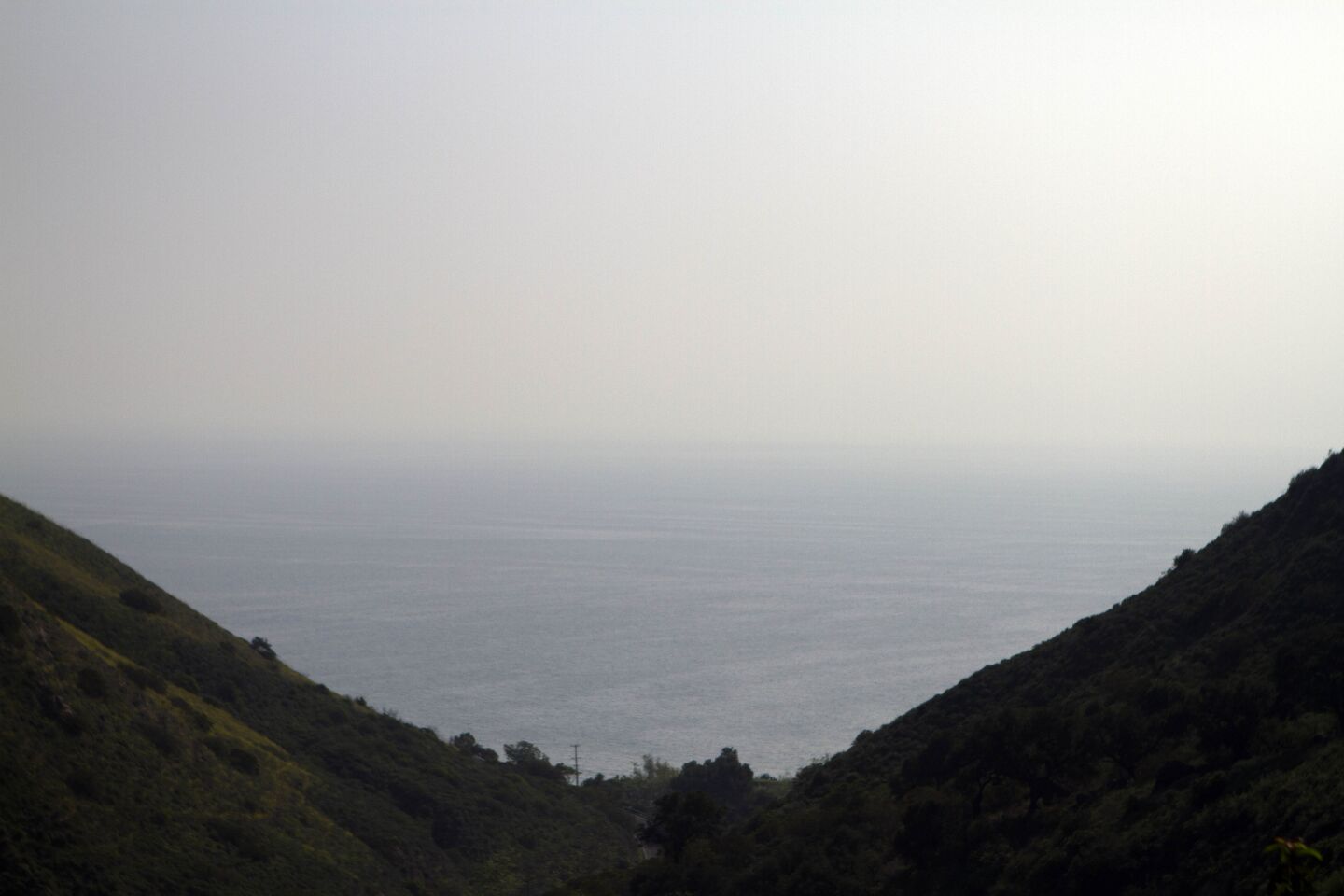 The Rising Sun Trail offers several vistas of the Pacific Ocean.