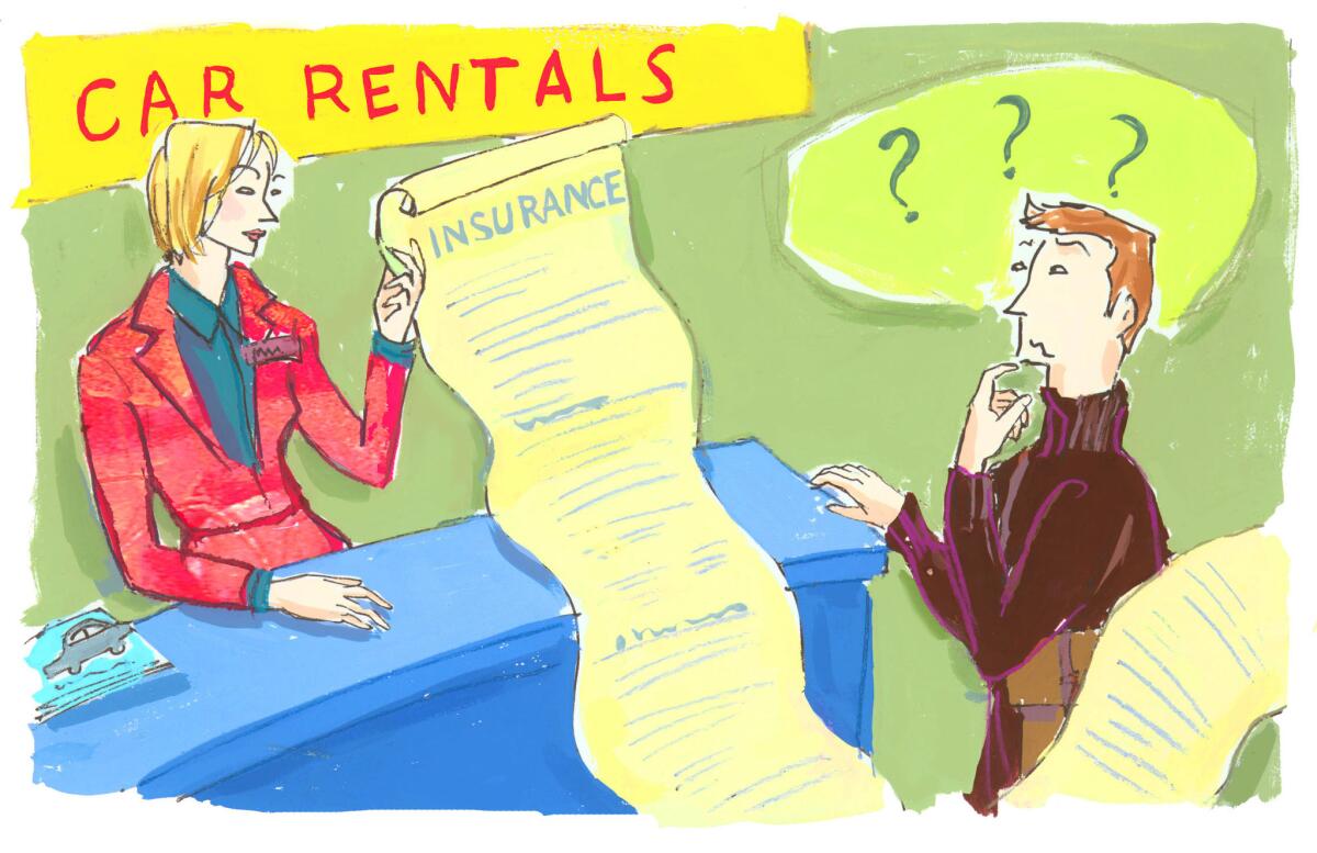 Before you purchase insurance for a rental car, make sure you need it.