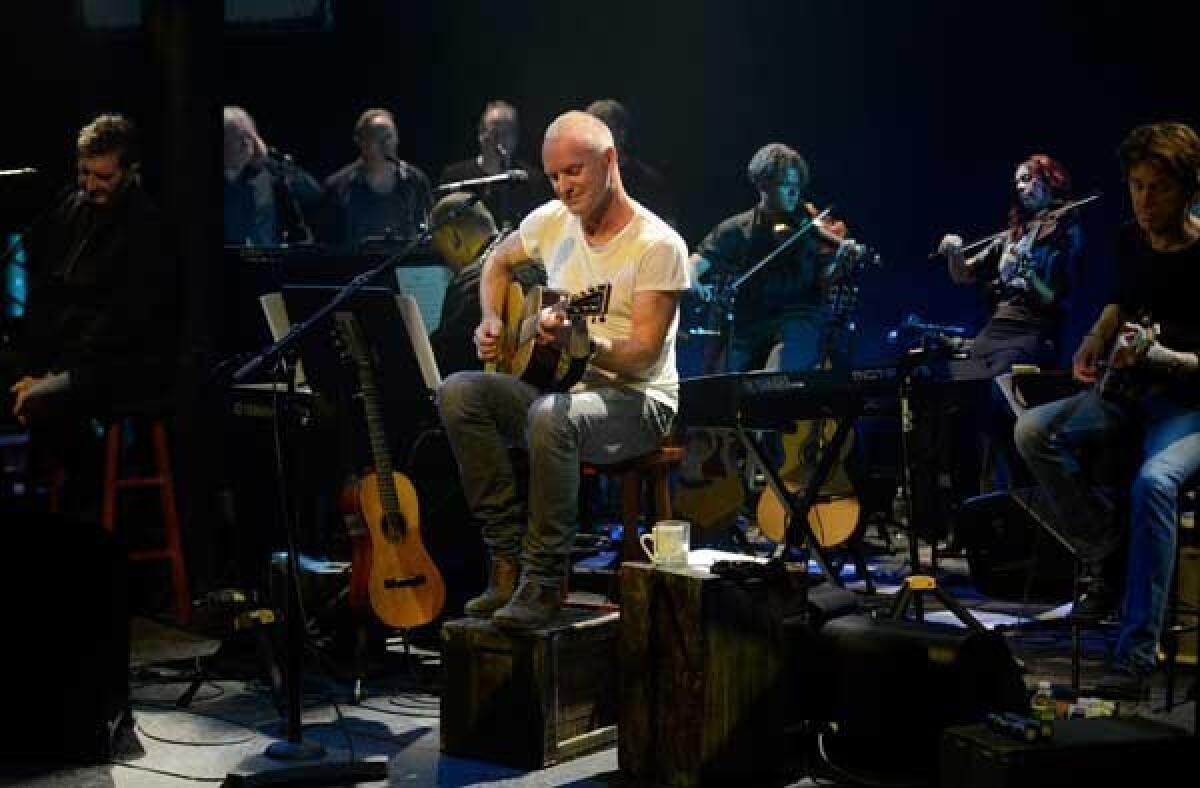 Sting is featured on a new "Great Performances" on KOCE.