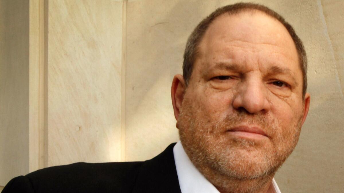 Harvey Weinstein, shown in Beverly Hills in 2012, was known for his volatile temper and explosive outbursts toward employees.