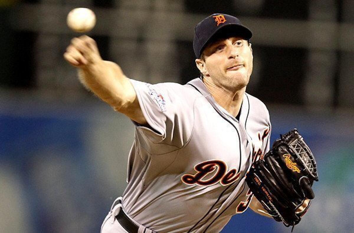 Tigers starter Max Scherzer went 21-3 this season with a 2.90 earned-run average.