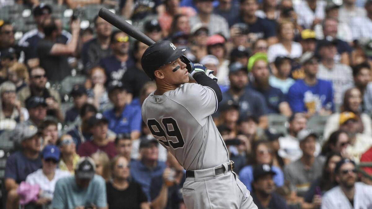 Padres made late run at Aaron Judge, who remains with Yankees - The San  Diego Union-Tribune