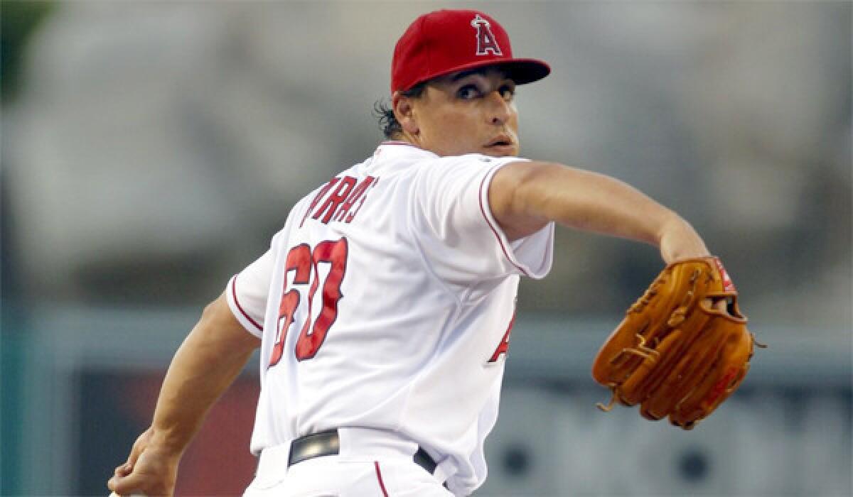 Jason Vargas made a rehabilitation start for triple-A Salt Lake on Thursday night, allowing four runs on four hits.