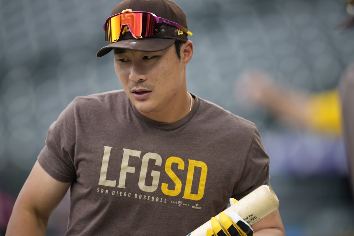 Padres shortstop Ha-Seong Kim