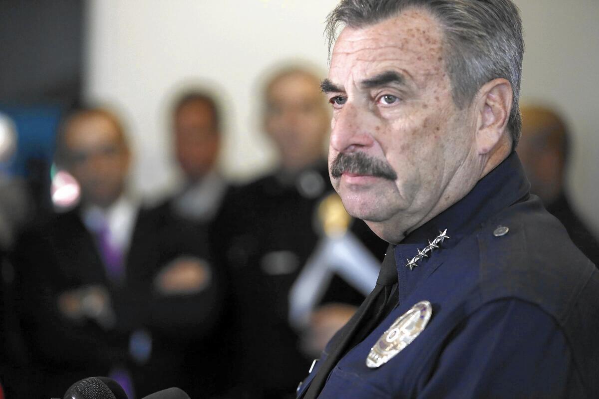 Los Angeles Police Chief Charlie Beck: "In this case, I had to call it like I saw it. I had to do the right thing.”