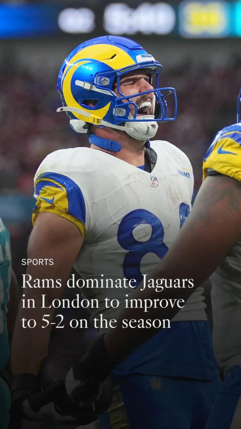 Call Jacob Rams Rams proved vs. Jaguars their offense goes beyond its Big Three - Los ...