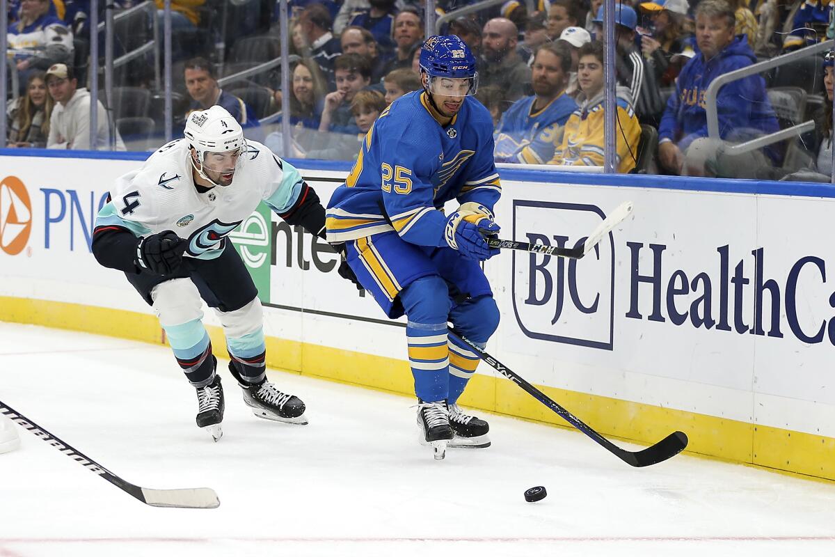 Brayden Schenn and Jordan Kyrou star as St. Louis Blues beat