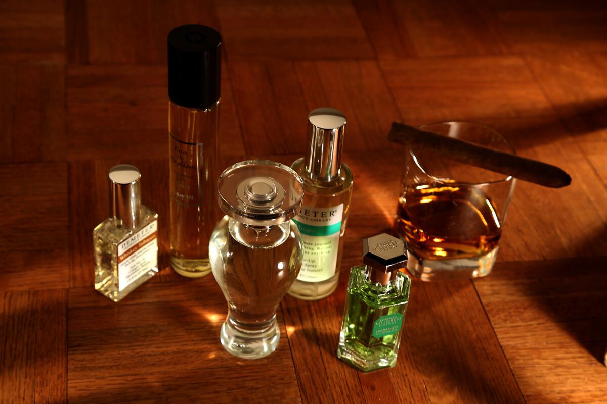 Smell is an important component of taste, which may explain why cocktail culture has seeped into the perfume world and purveyors of liqueur and wine have entered the perfume business.