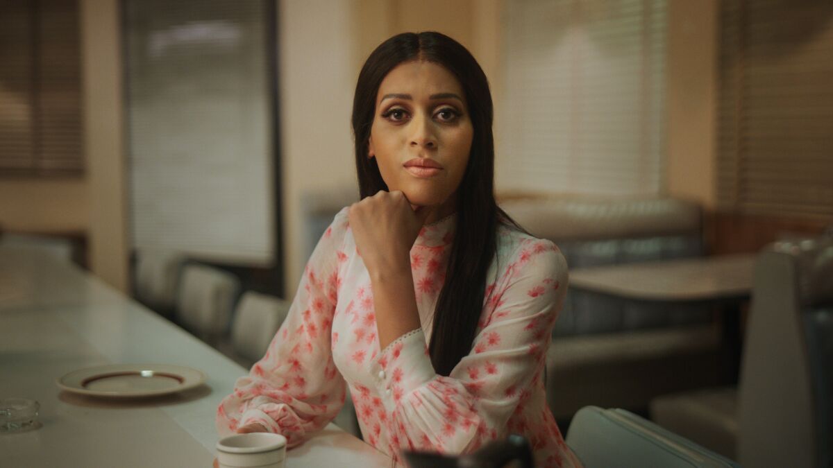 Isis King as Alexis, a composite character, the spirit of the Compton’s Cafeteria Riot in 1966.