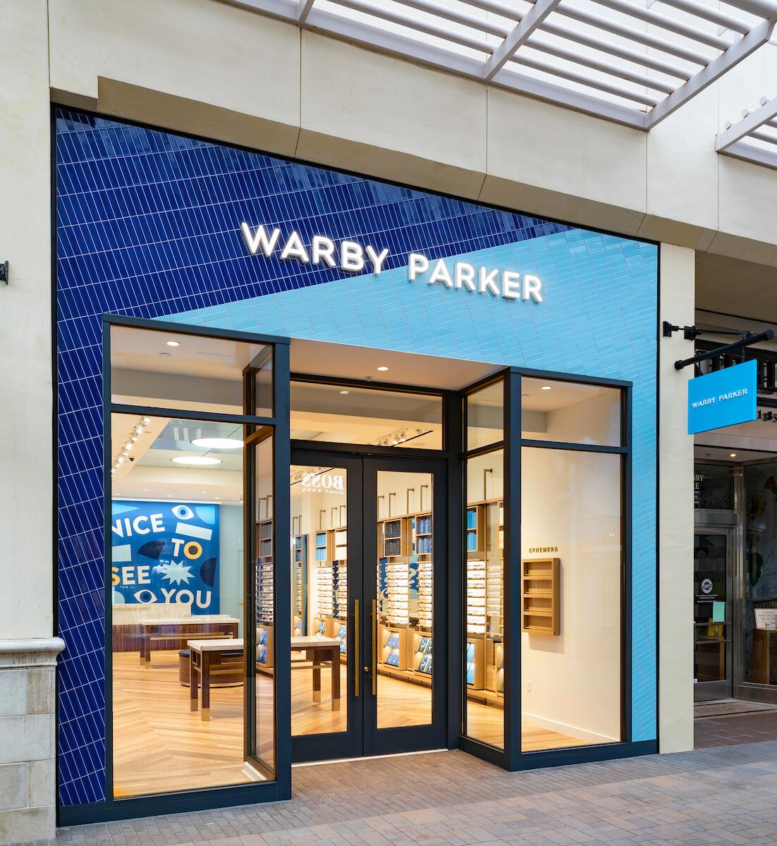 E-commerce giant Warby Parker opens new store at Fashion Valley - The San  Diego Union-Tribune