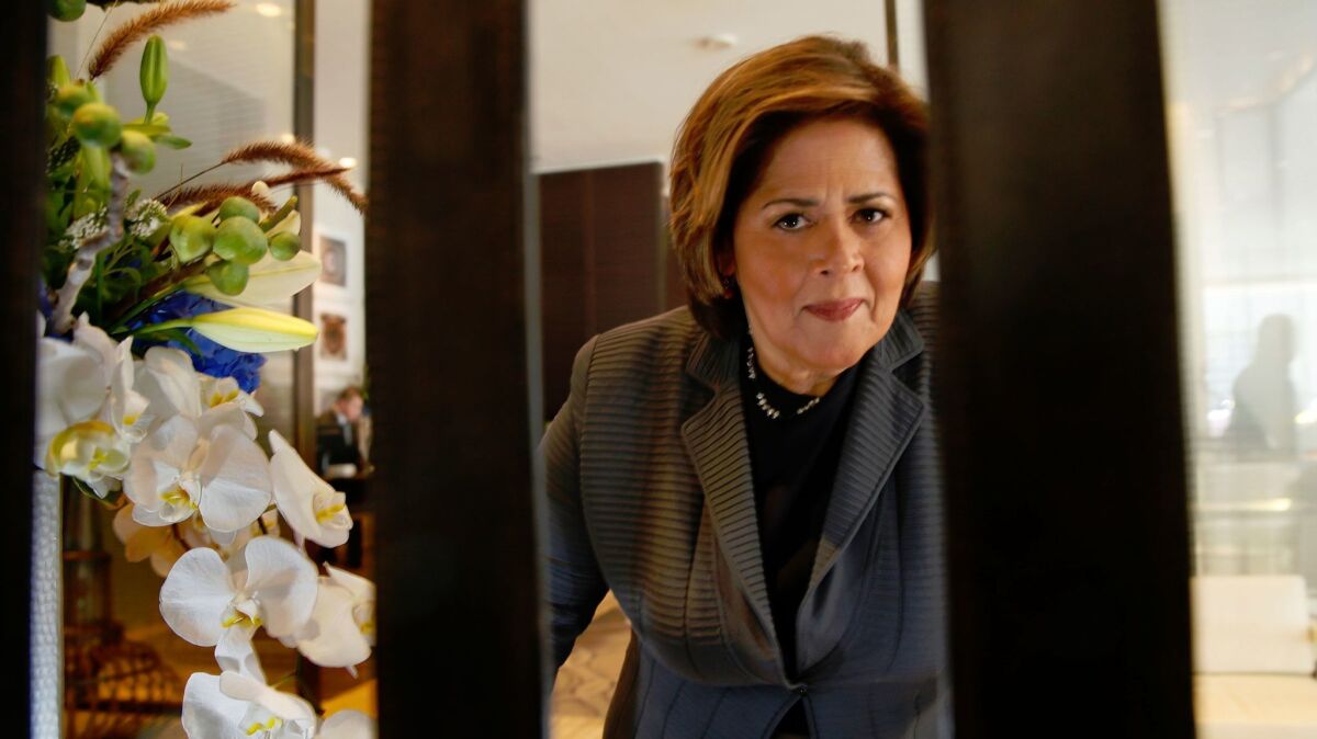Anna Deavere Smith in San Francisco on July 16, 2015. (Don Bartletti / Los Angeles Times)