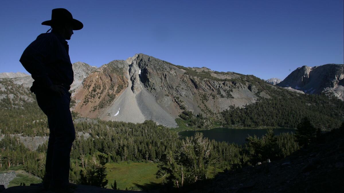 On the John Muir Trail in 2006.