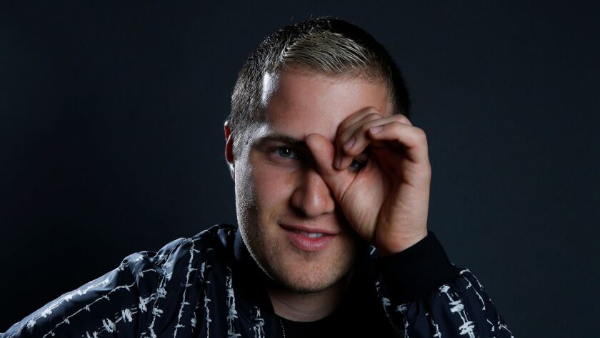 Mike Posner's "I Took a Pill in Ibiza" is nominated for song of the year at the Grammy Awards.