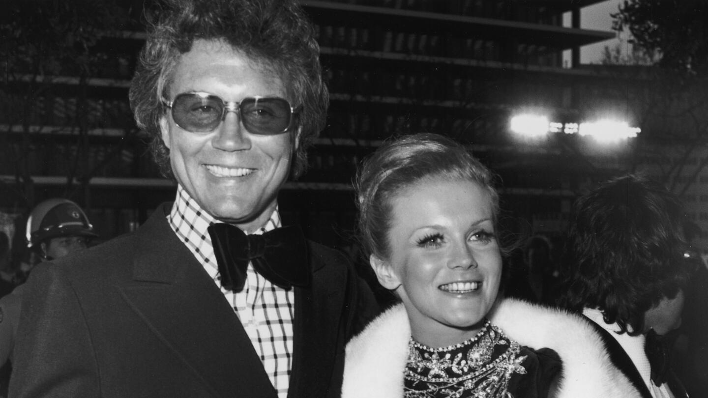 Actor Roger Smith, left, with his wife, Ann-Margret in 1972, died June 4, 2017, in Los Angeles at 84. Smith starred in the TV series "77 Sunset Strip" and later managed his wife's career. Read more.