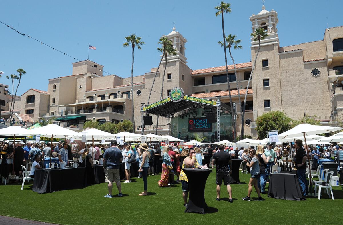 The 2019 Toast of the Coast Wine Competition and Festival at the San Diego County Fair.