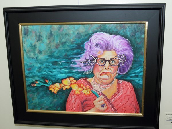 “Hurricane Dame Edna” by artist David Wiemers