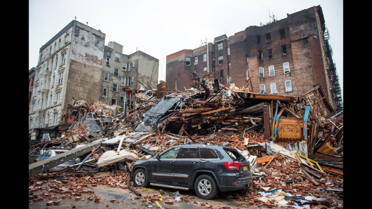 New York apartment explosion