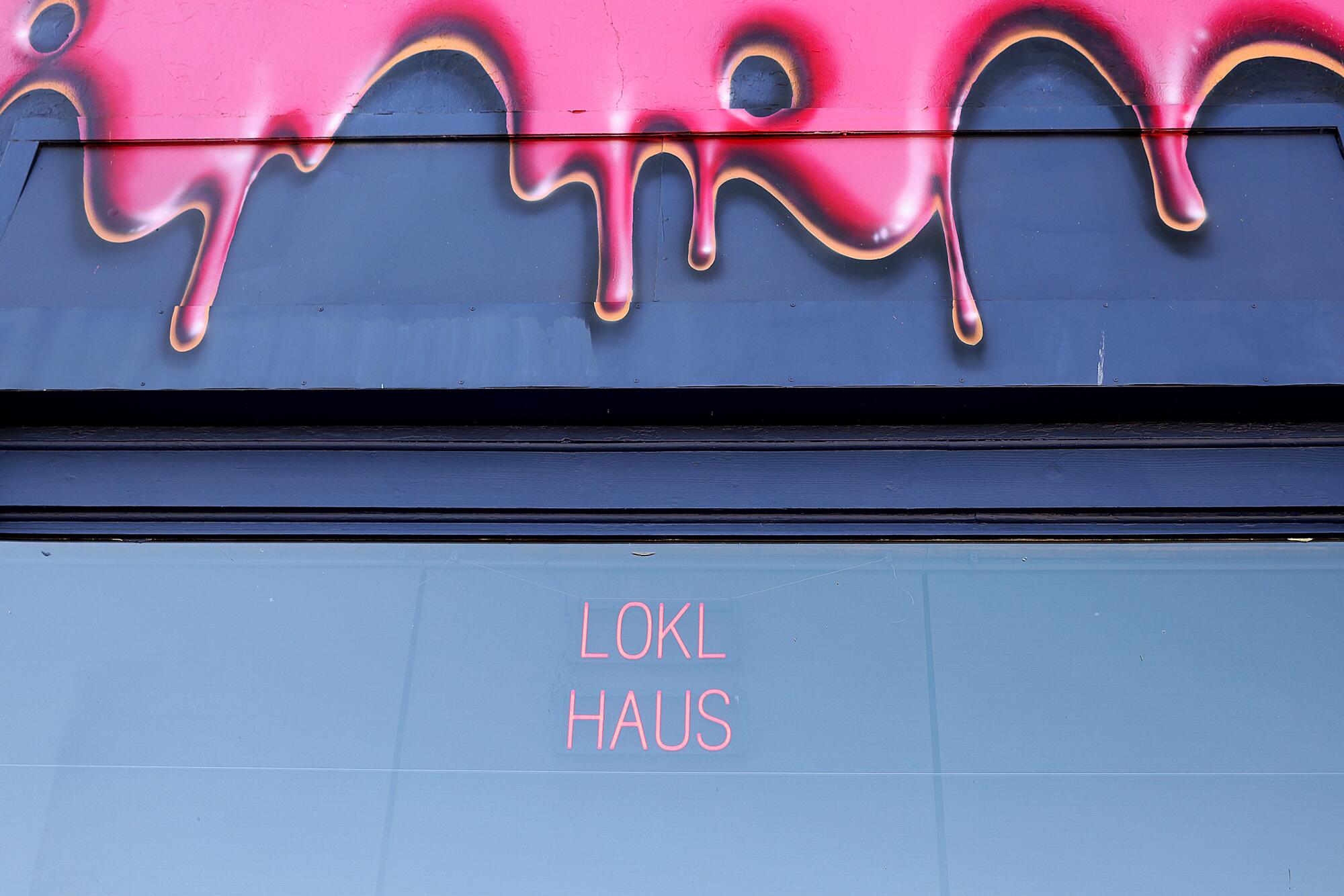 The exterior of Lokl Haus. 