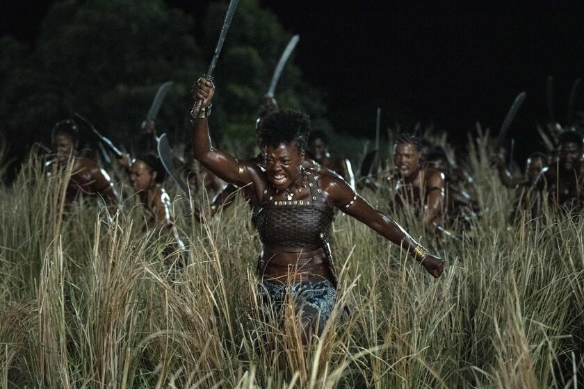 Nanisca (Viola Davis) in TriStar Pictures' THE WOMAN KING.