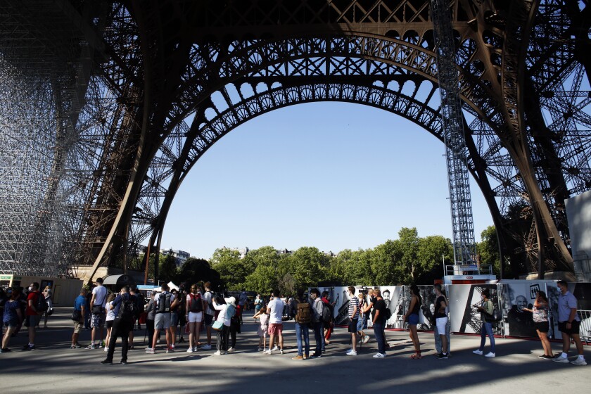 Reabre la Torre Eiffel; cerró 104 días por el coronavirus - San ...