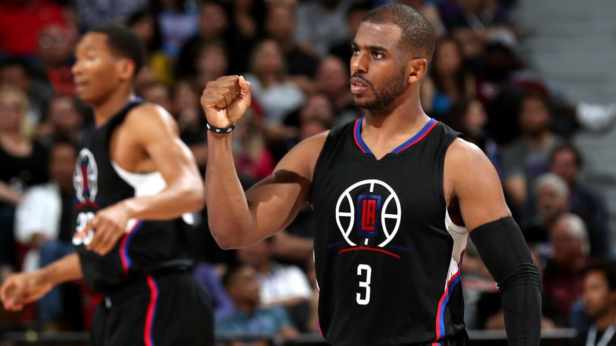 Chris Paul is averaging 19.9 points with 9.6 assists per game and has registered 27 double-doubles.