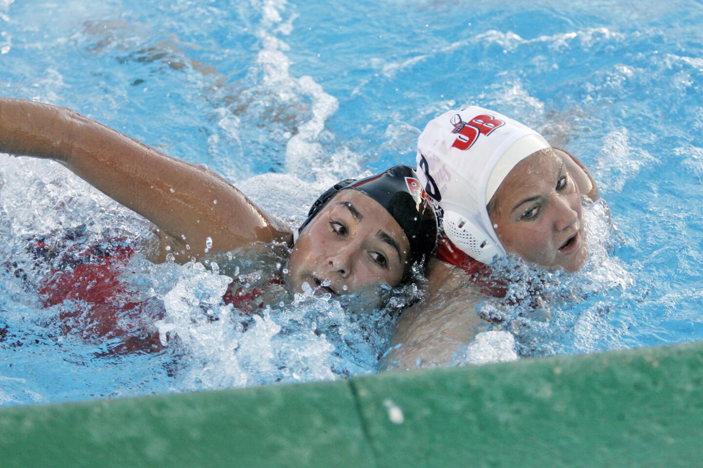 Pasadena vs. Burroughs' girls water polo