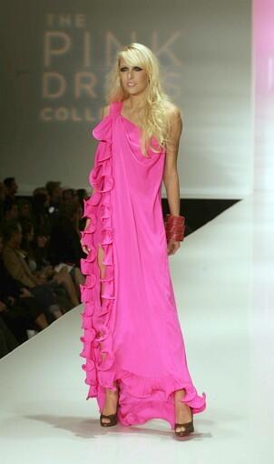 Rock Fashion Week's Pink Dress Collection