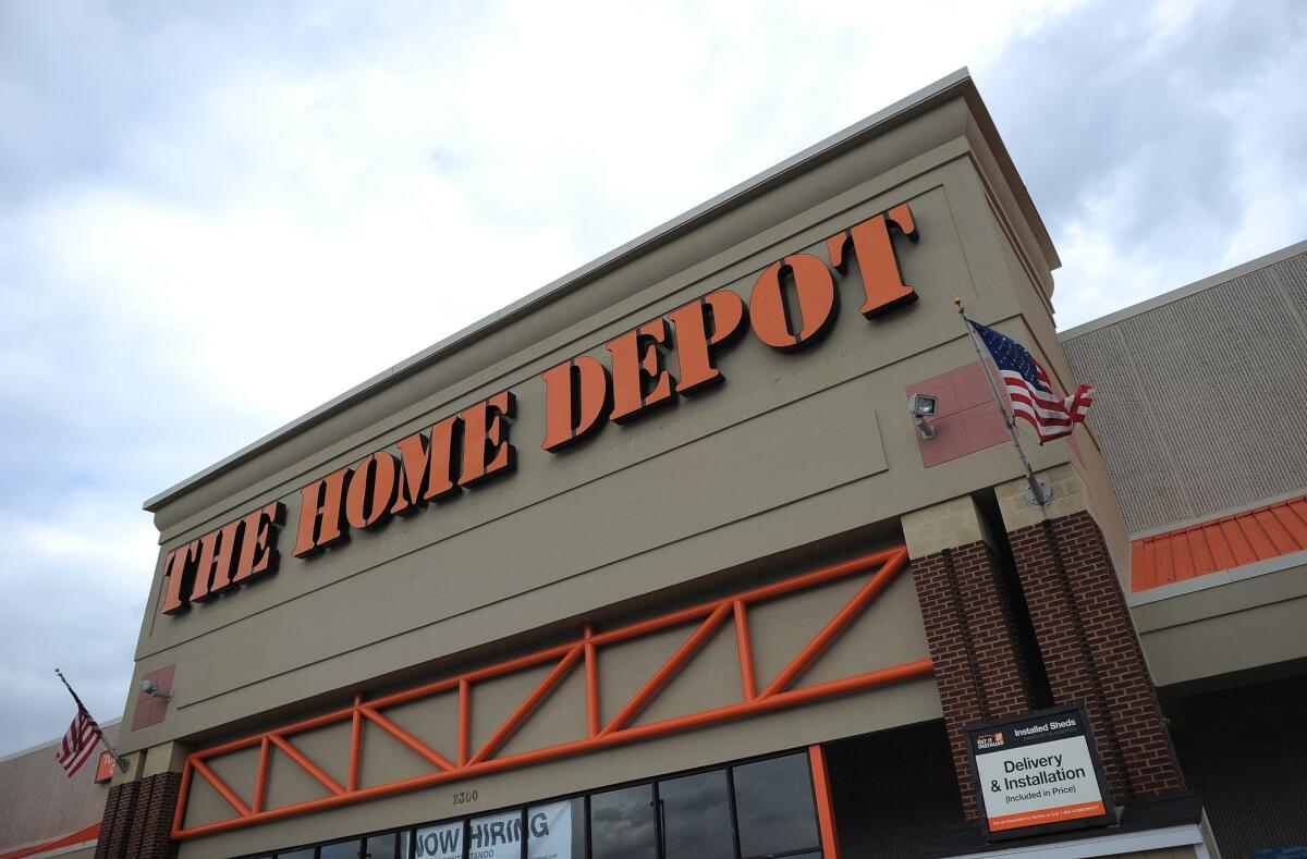 Home Depot said it now expects to have an operating margin of 13% by the end of 2015 with a return on invested capital of 27%.