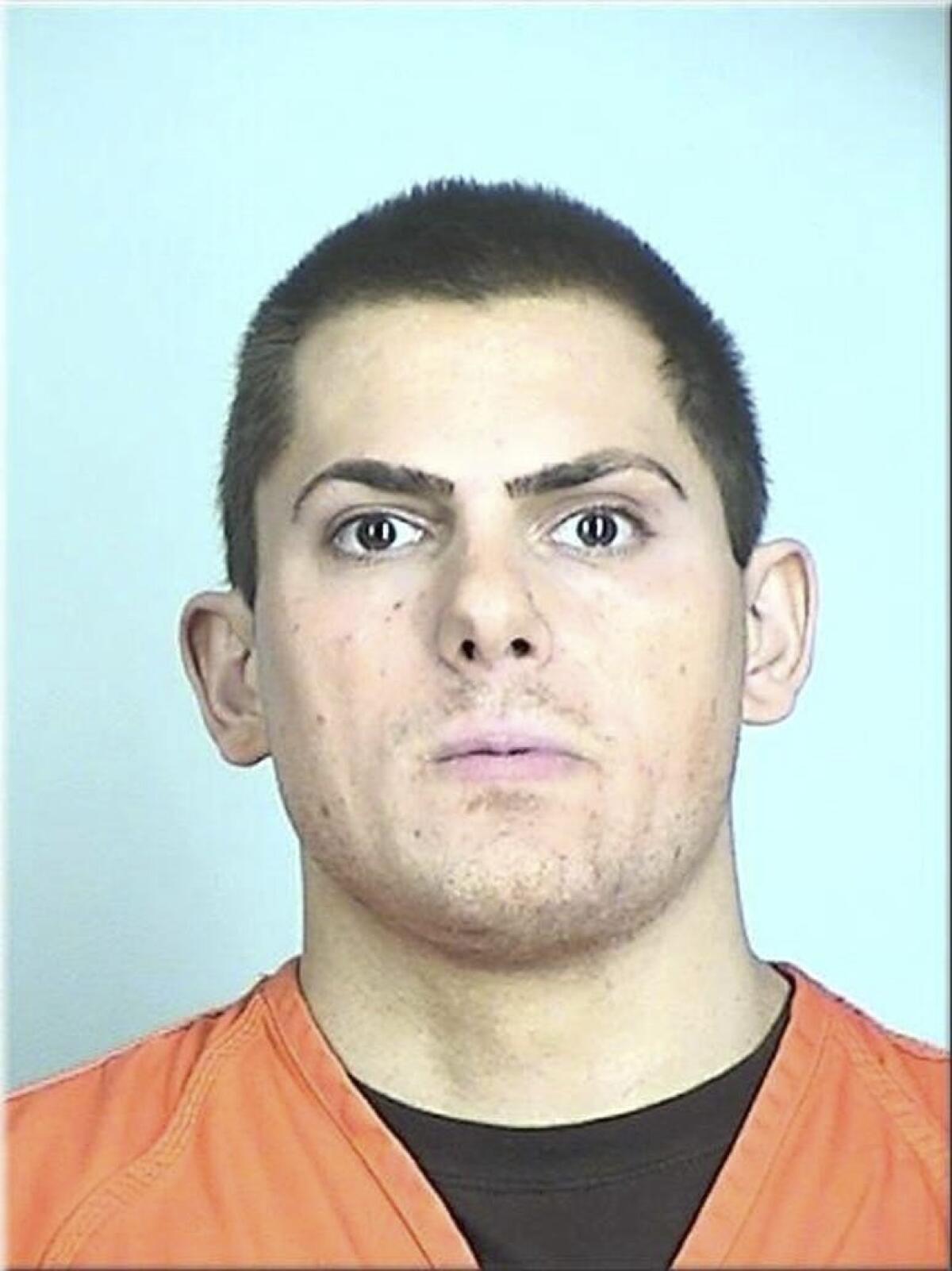 This booking photo released by Sherburne County Jail shows Anton Lazzaro. Lazzaro, a prominent Minnesota GOP donor who is charged with multiple counts of child sex trafficking is now being sued by an underage girl he allegedly groomed as a victim. The lawsuit filed Tuesday, Sept. 7, 2021, in U.S. District Court alleges Anton Lazzaro offered $1,000 in hush money to the girl and her parents to keep them quiet and asked them to sign a non-disclosure agreement. (Sherburne County Jail/Star Tribune via AP)