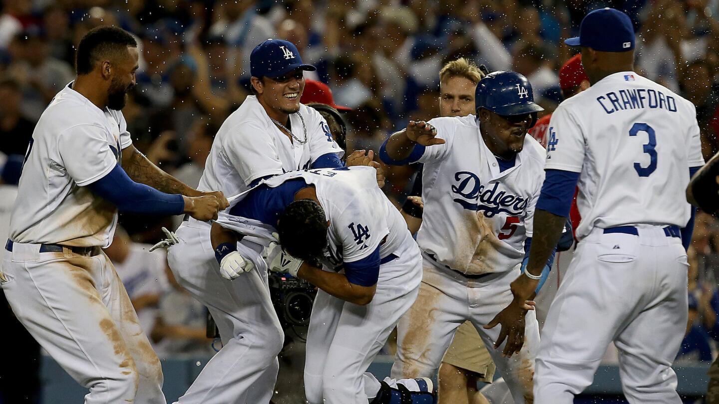 Dodgers celebrate