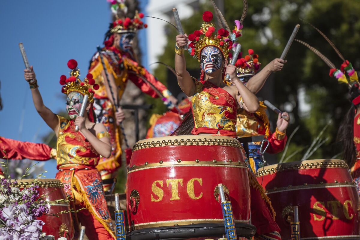 2019 Rose Parade: China Airlines float