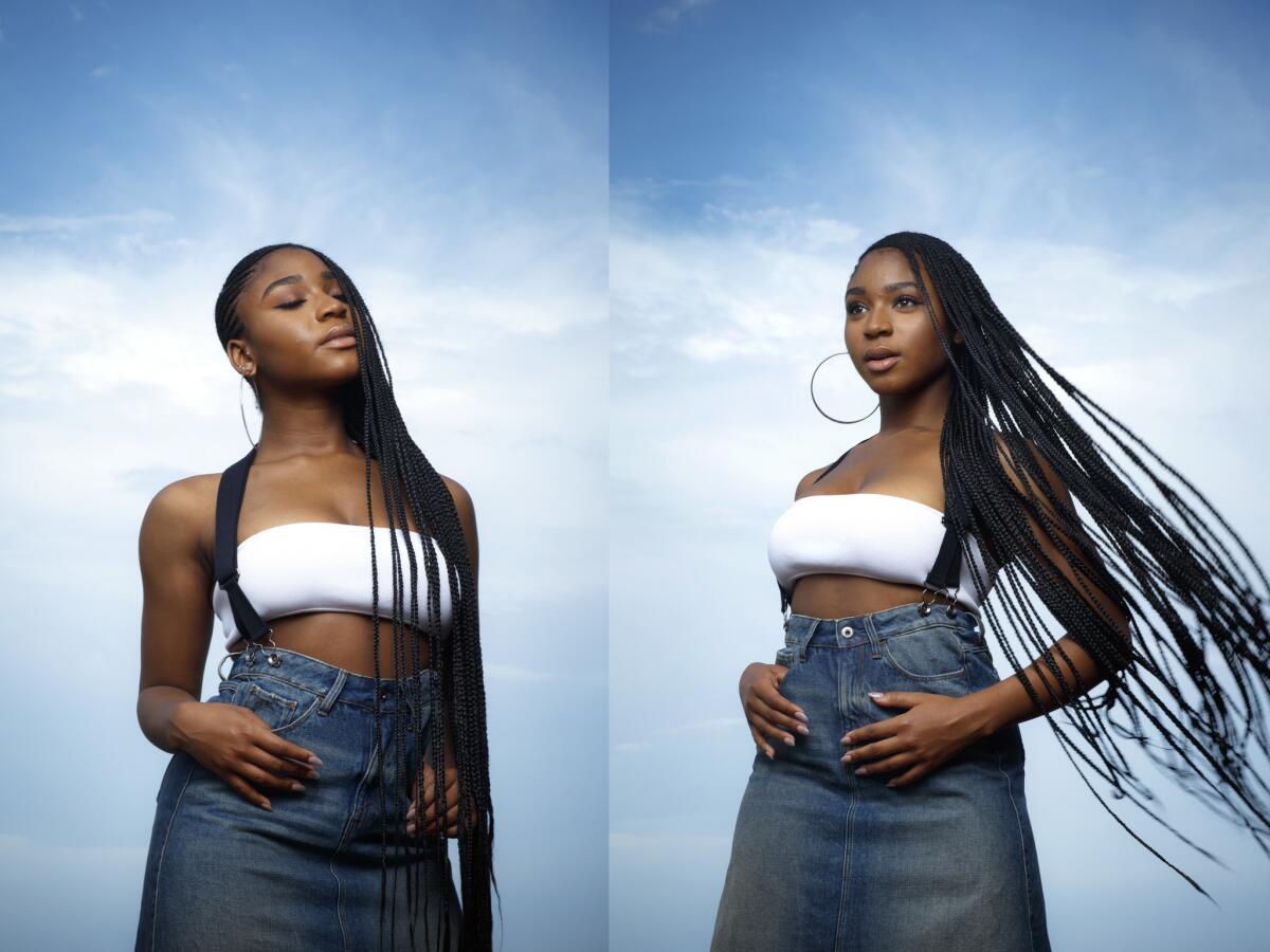 Normani Kordei. (Jay L. Clendenin / Los Angeles Times)