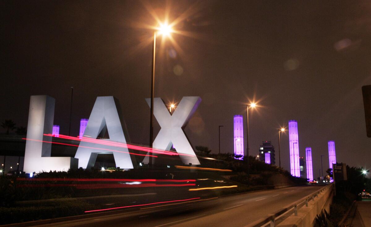 Will this week see the first LAX traffic jams of the new year? Maybe. A nighttime project to install a gas line across Century Boulevard will close most lanes near the entrance to the airport.