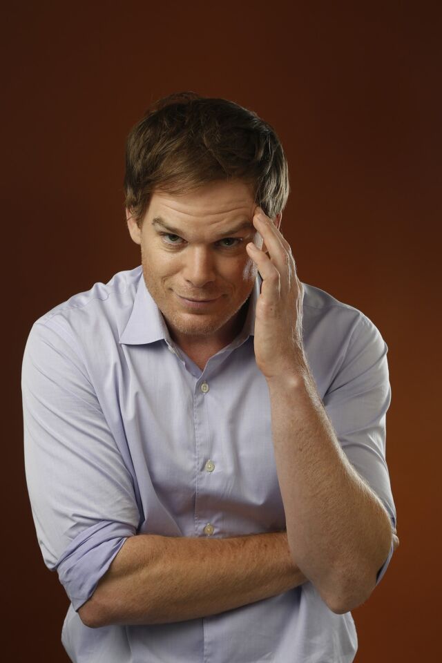 Michael C. Hall is the star of the Showtime series "Dexter," which is ending its run after eight seasons.