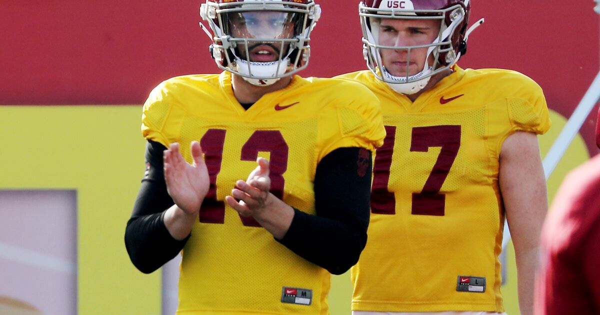‘I want to be better than I was last year’: USC’s Caleb Williams sets out to be better in his Heisman encore
