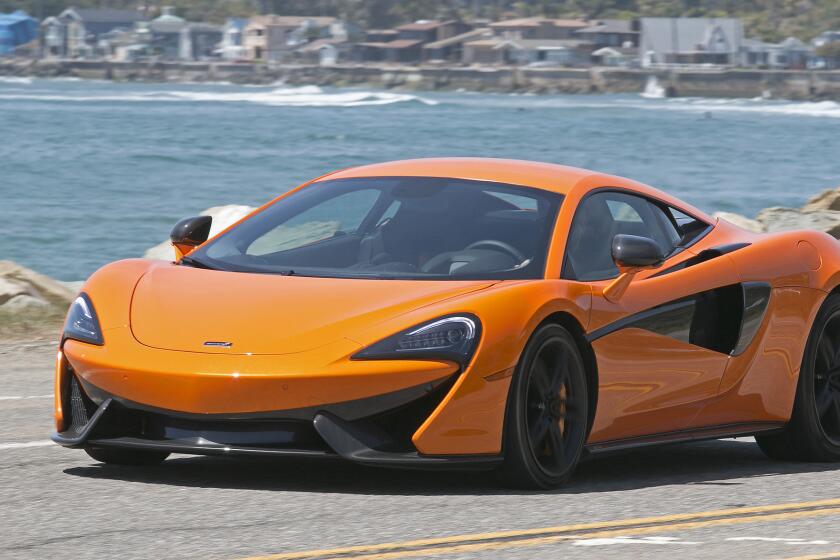 The McLaren 570S is the company's entry-level sports car but it still carries a hefty price tag of nearly $200,000.