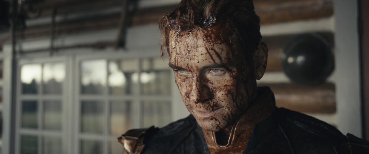 The most powerful being on Earth, Homelander (Antony Starr), goes through some things in the Season 2 finale of "The Boys."
