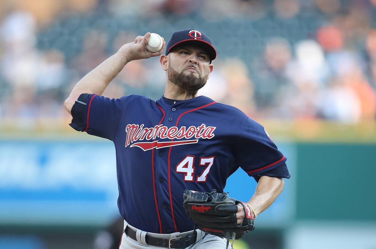Ricky Nolasco, acquired from the Minnesota Twins on Monday, will start for the Angels on Thursday against the Oakland Athletics.