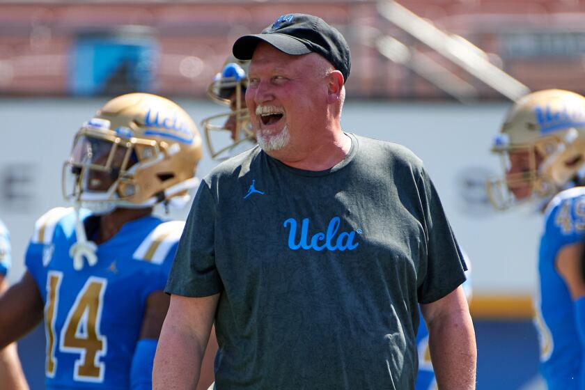 UCLA defensive coordinator Bill McGovern