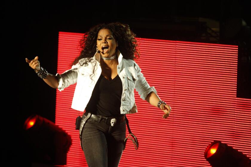 Janet Jackson performs at the Greek Theater in September 2011.