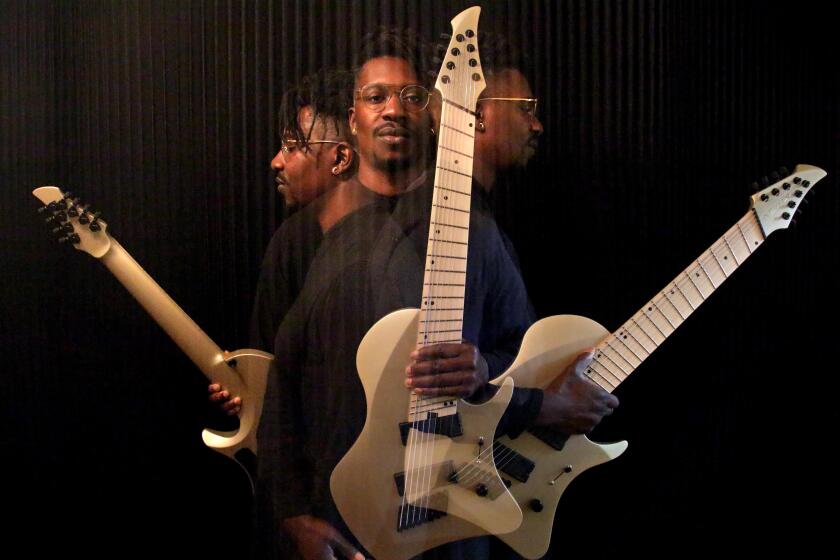 Tosin Abasi, the lead guitarist for the L.A. progressive metal band, "Animals as Leaders"