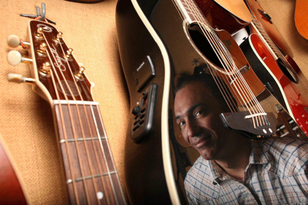 STRIKES A CHORD: Lincoln Myerson manages the famous McCabe's Guitar Shop, a longtime hub for musicians.