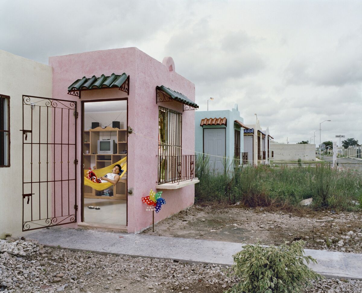 "Living Room to Bedroom Conversion. Merida, Mexico," by Livia Corona Benjamin at WUHO Gallery.