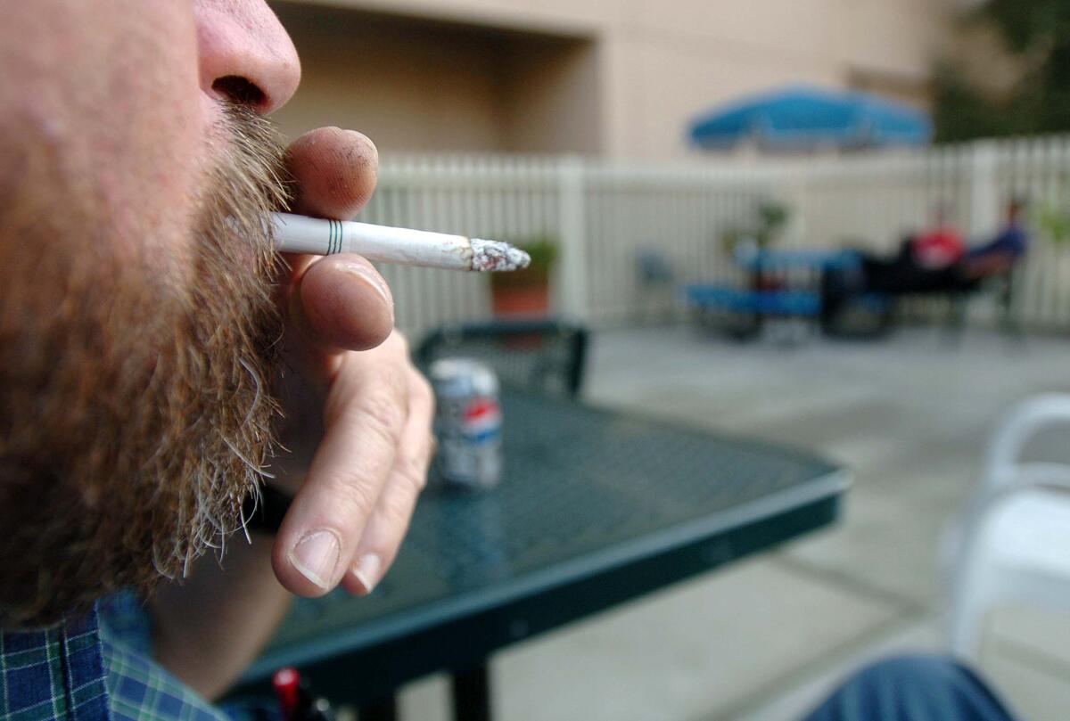 Encinitas is considering banning smoking in all public places.
