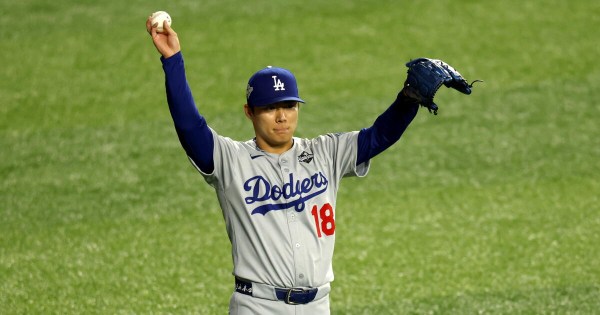 World Series live updates: Dodgers lead Blue Jays in the first inning
