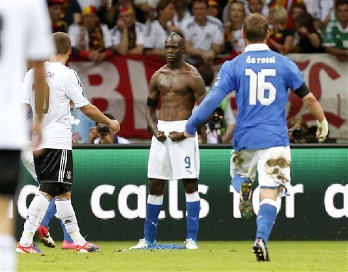 Italy's Mario Balotelli leaves England's Group D hopes in the