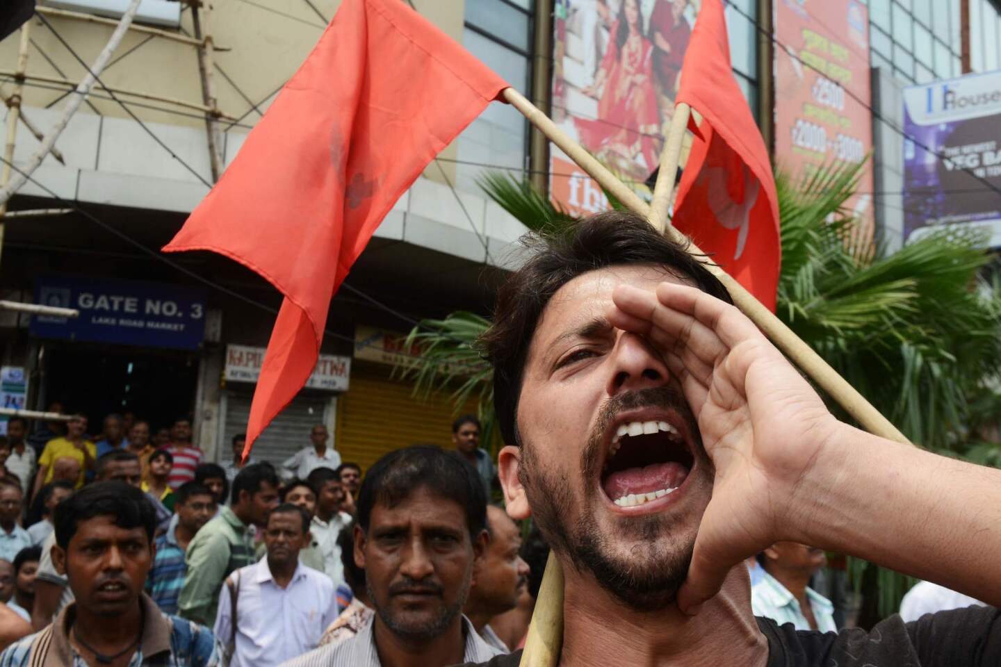 Millions of Indian workers stage strike