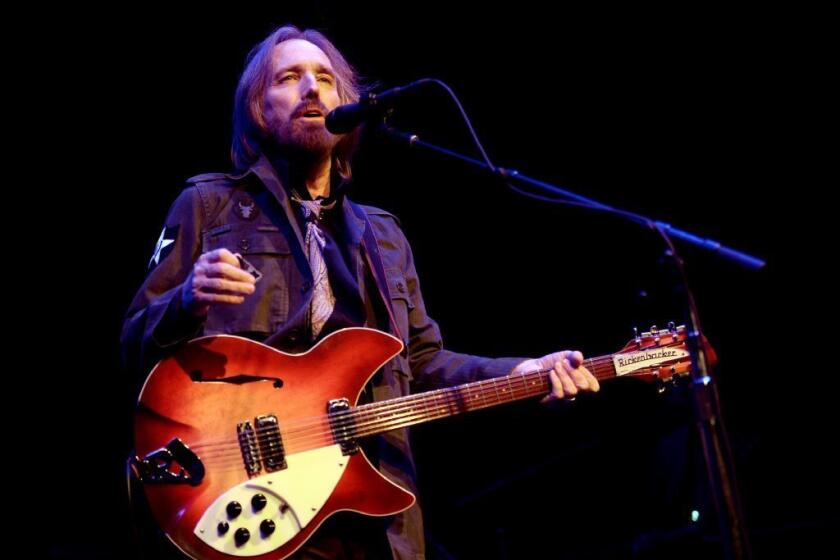 Tom Petty and the Heartbreakers perform at the Fonda Theatre in Los Angeles.